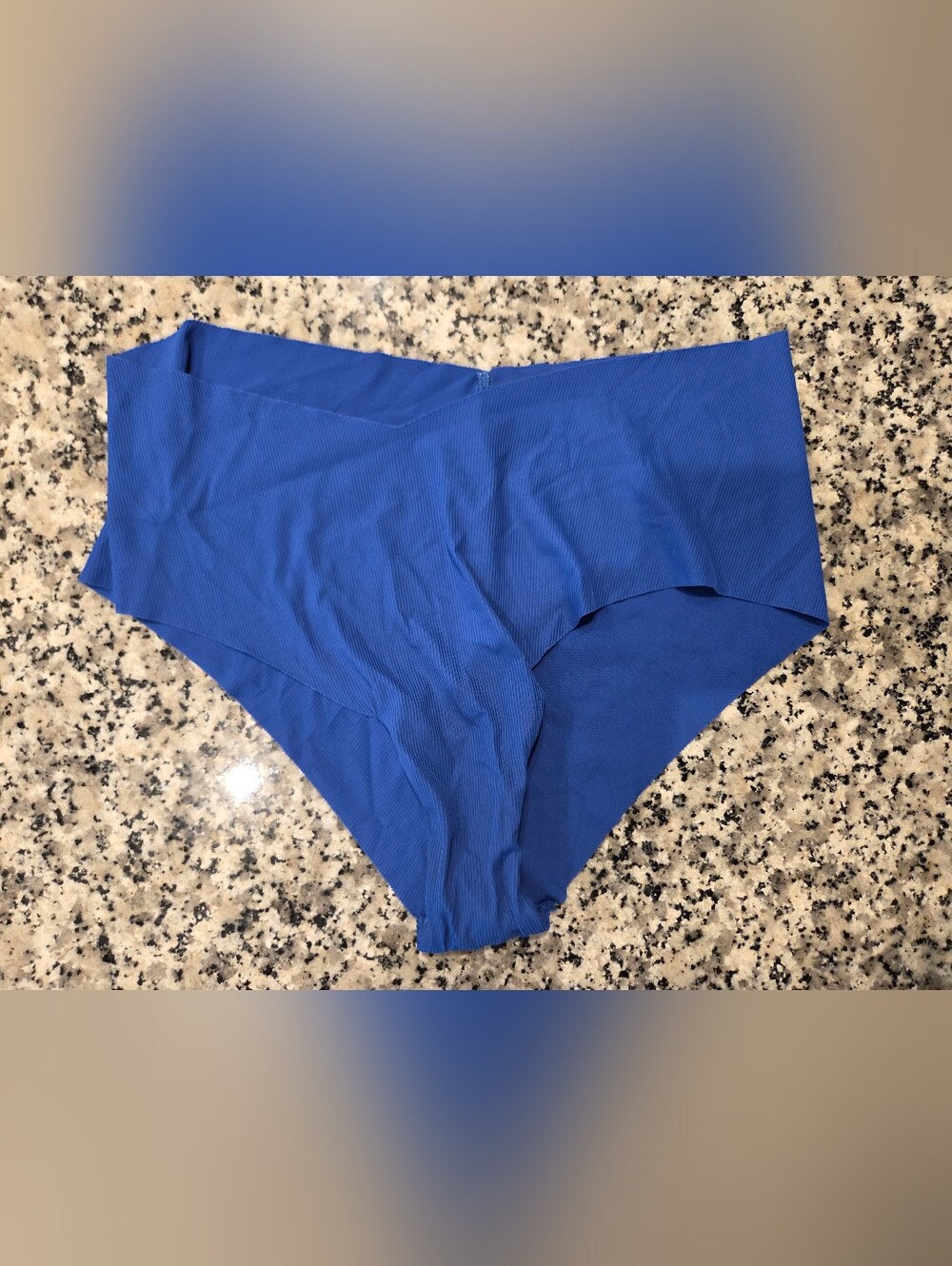 aerie Seamless High-Cut Cheeky in Royal Blue